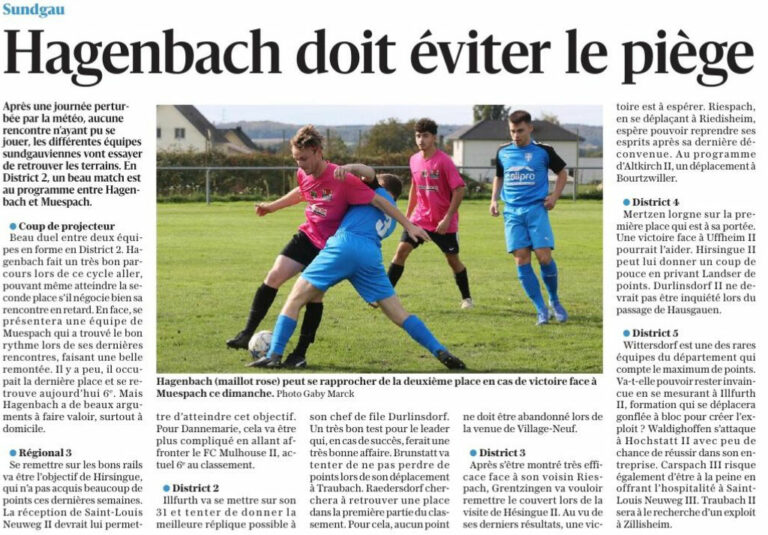 L'Alsace du 29 novembre 2024