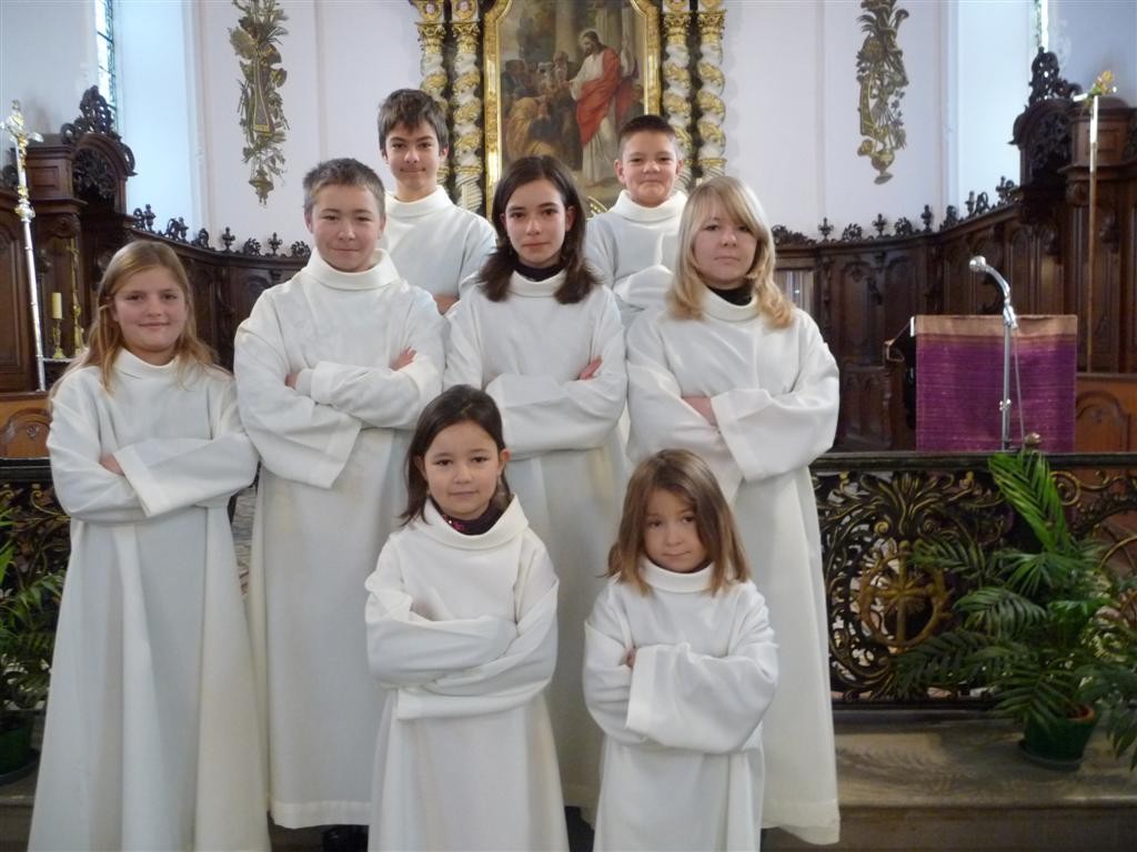Les servants d'autel