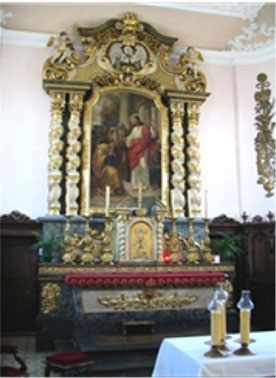 Marie Madeleine au pied de la Croix