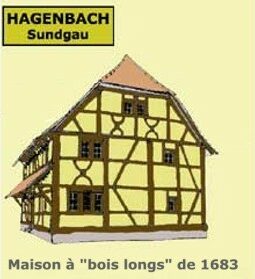 Maison à "bois longs de 1683