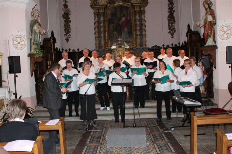Concert de la chorale de Ballersdorf