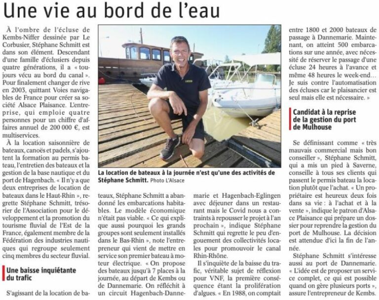 L'Alsace du 22 août 2020