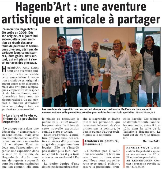 L'Alsace du 24 avril 2024