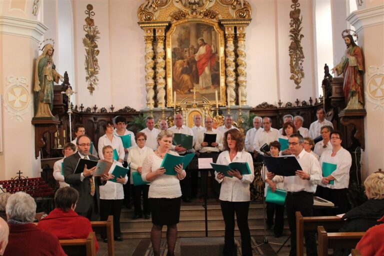La chorale de Ballersdorf en concert