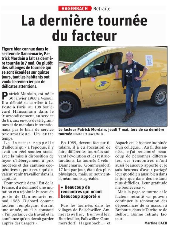 La dernière tournée du facteur
