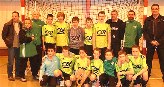 Football en salle, L’AS Hagenbach remporte le challenge des U13