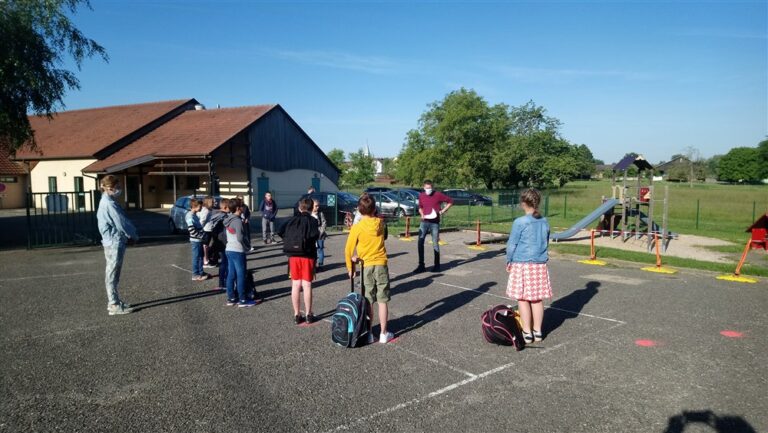 Réouverture de l'école de Hagenbach - Mai 2020