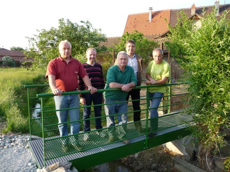 Une nouvelle passerelle pour traverser le Steinbach